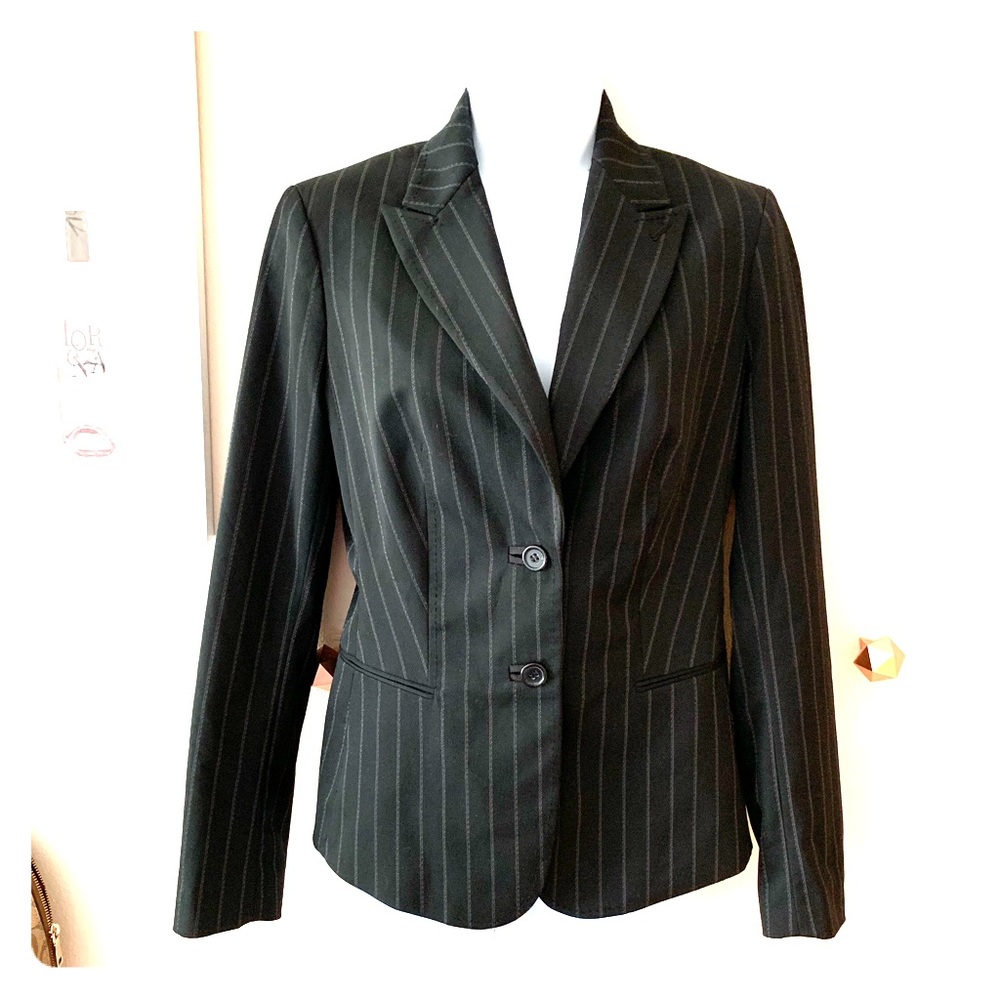 Pinstripe Dress Blazer